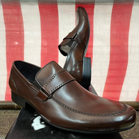 NWB Encore by Fiesso Leather Shoes Sz 7 - Picture 1 of 9
